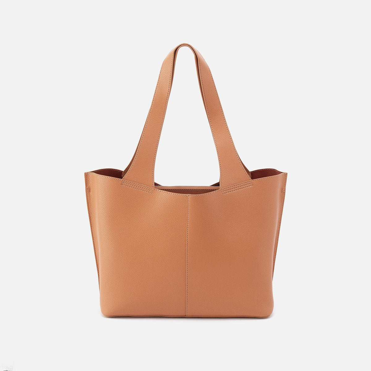 HOBO Vida Tote in Micro Pebbled Leather - Biscuit
