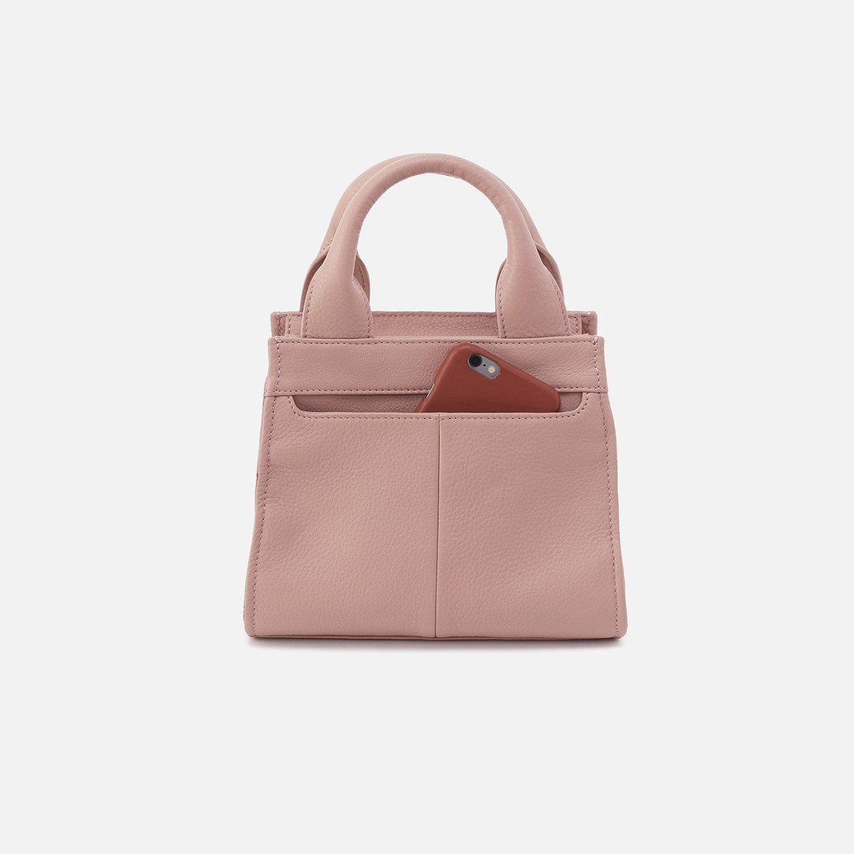 HOBO Cass Small Tote In Pebbled Leather - Blush
