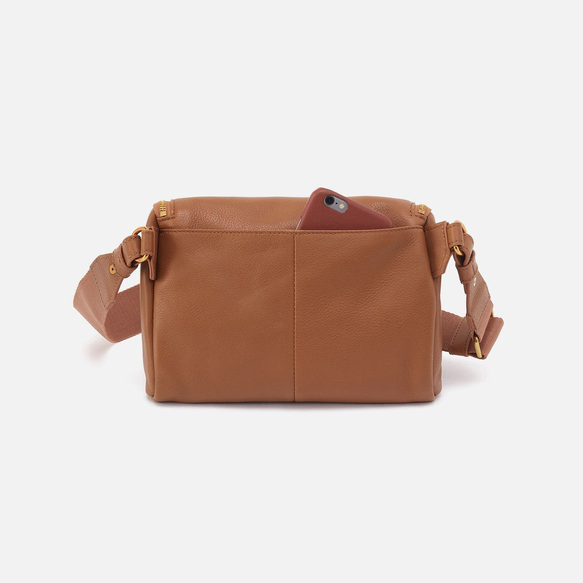 HOBO Fern Large Belt Bag In Pebbled Leather - Warm Honey