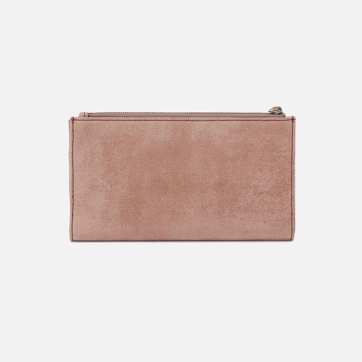 HOBO Jill Large Bifold Wallet In Buffed Leather - Hazel