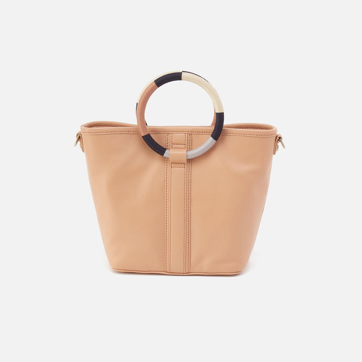 HOBO Luna Small Tote In Pebbled Leather - Porcini