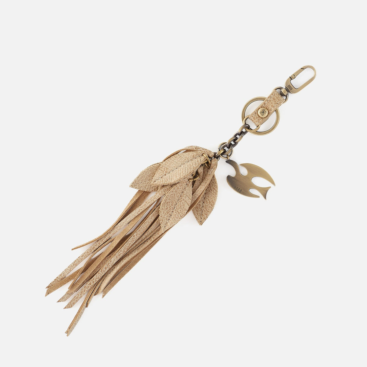 HOBO Dove Love Charm in Buffed Leather - Gold