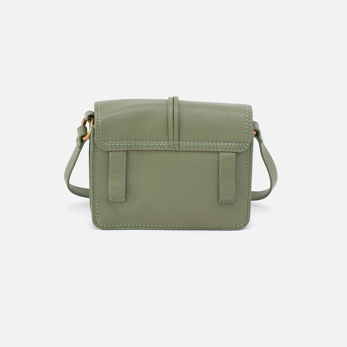 HOBO Eden Small Crossbody In Pebbled Leather - Watercress
