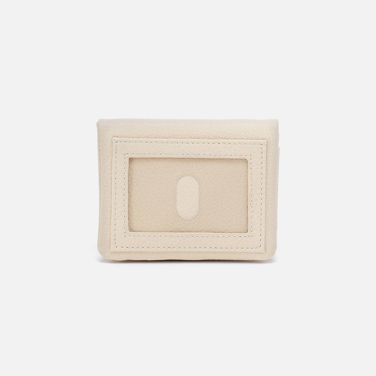 HOBO Lumen Mini Wallet In Pebbled Leather - Embroidered Birch