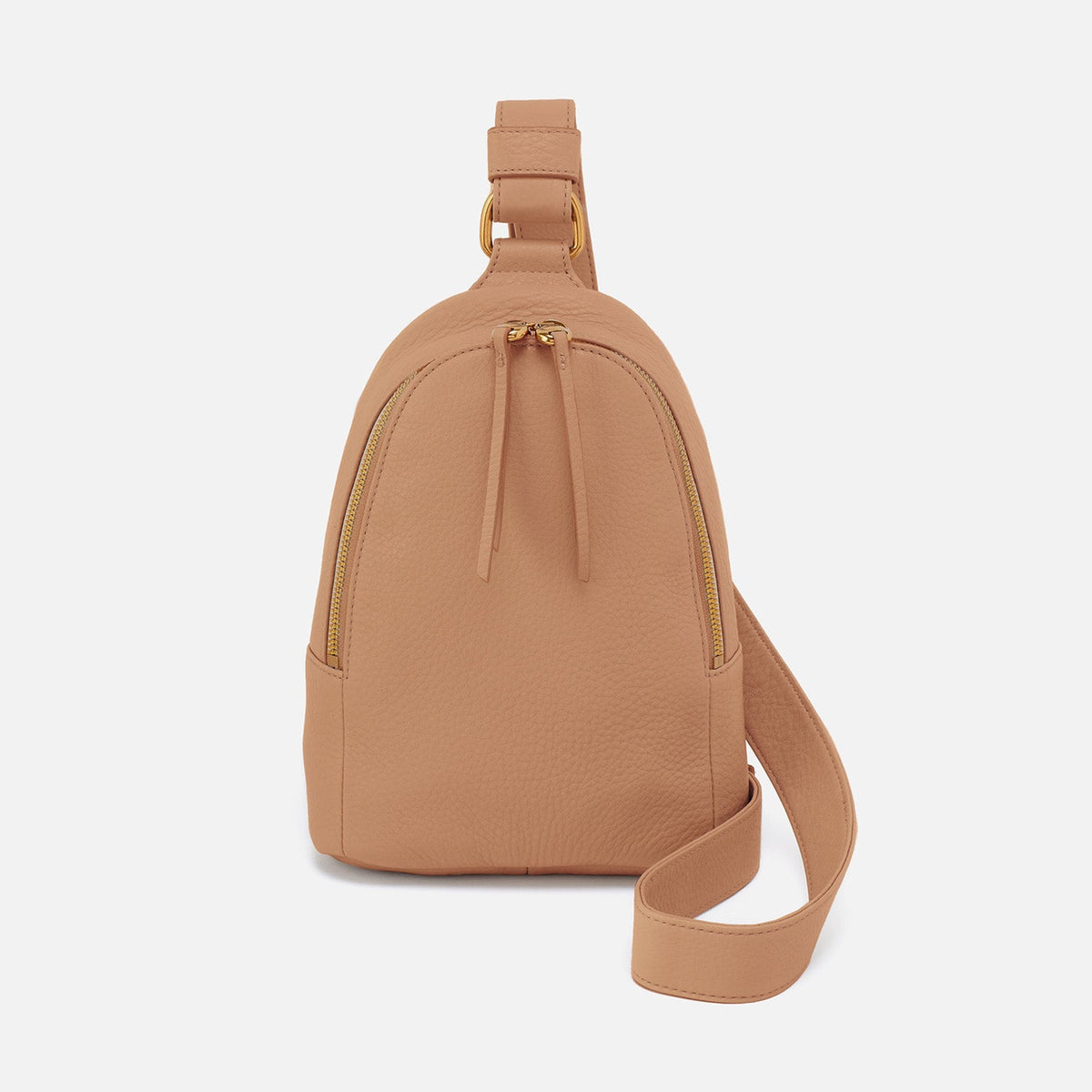 HOBO Fern Sling In Pebbled Leather - Sandstorm