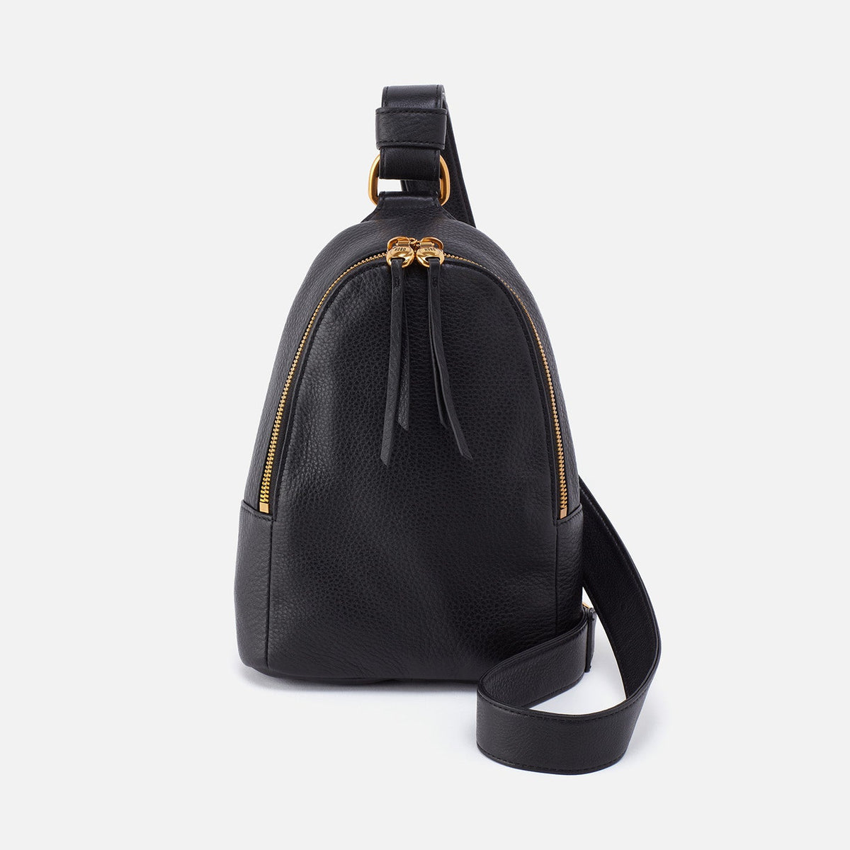 HOBO Fern Sling In Pebbled Leather - Black