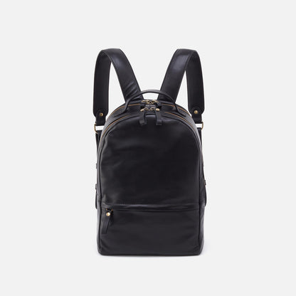 HOBO Maddox Backpack in Silk Napa Leather - Black