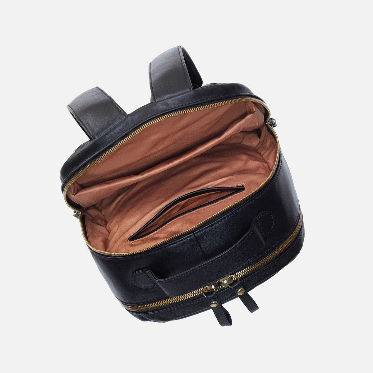 HOBO Maddox Backpack in Silk Napa Leather - Black