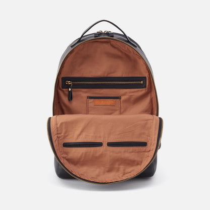 HOBO Maddox Backpack in Silk Napa Leather - Black