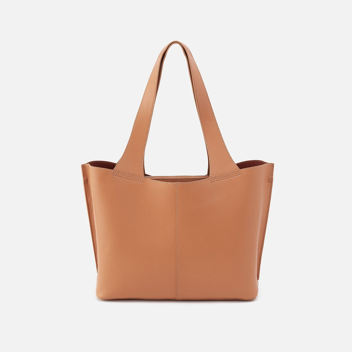 HOBO Vida Tote in Micro Pebbled Leather - Biscuit