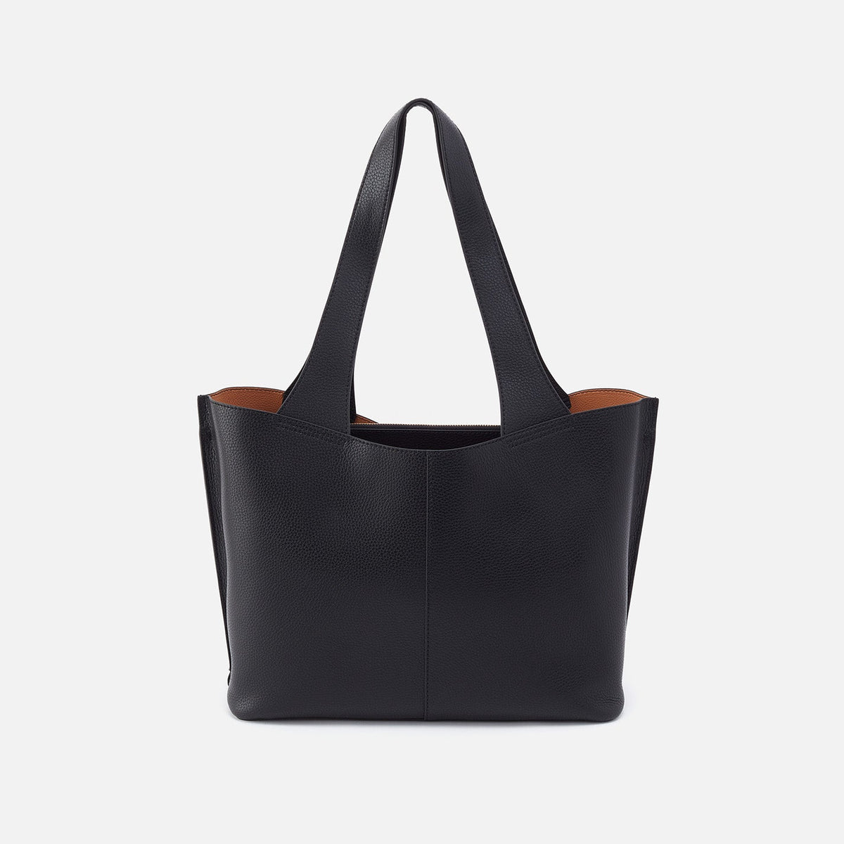 HOBO Vida Tote in Micro Pebbled Leather - Black