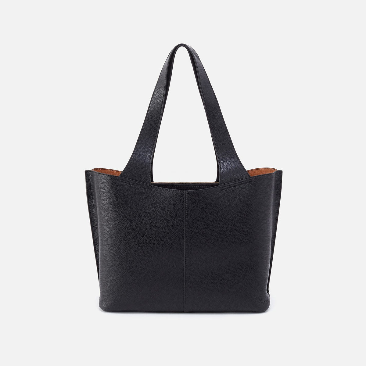 HOBO Vida Tote in Micro Pebbled Leather - Black