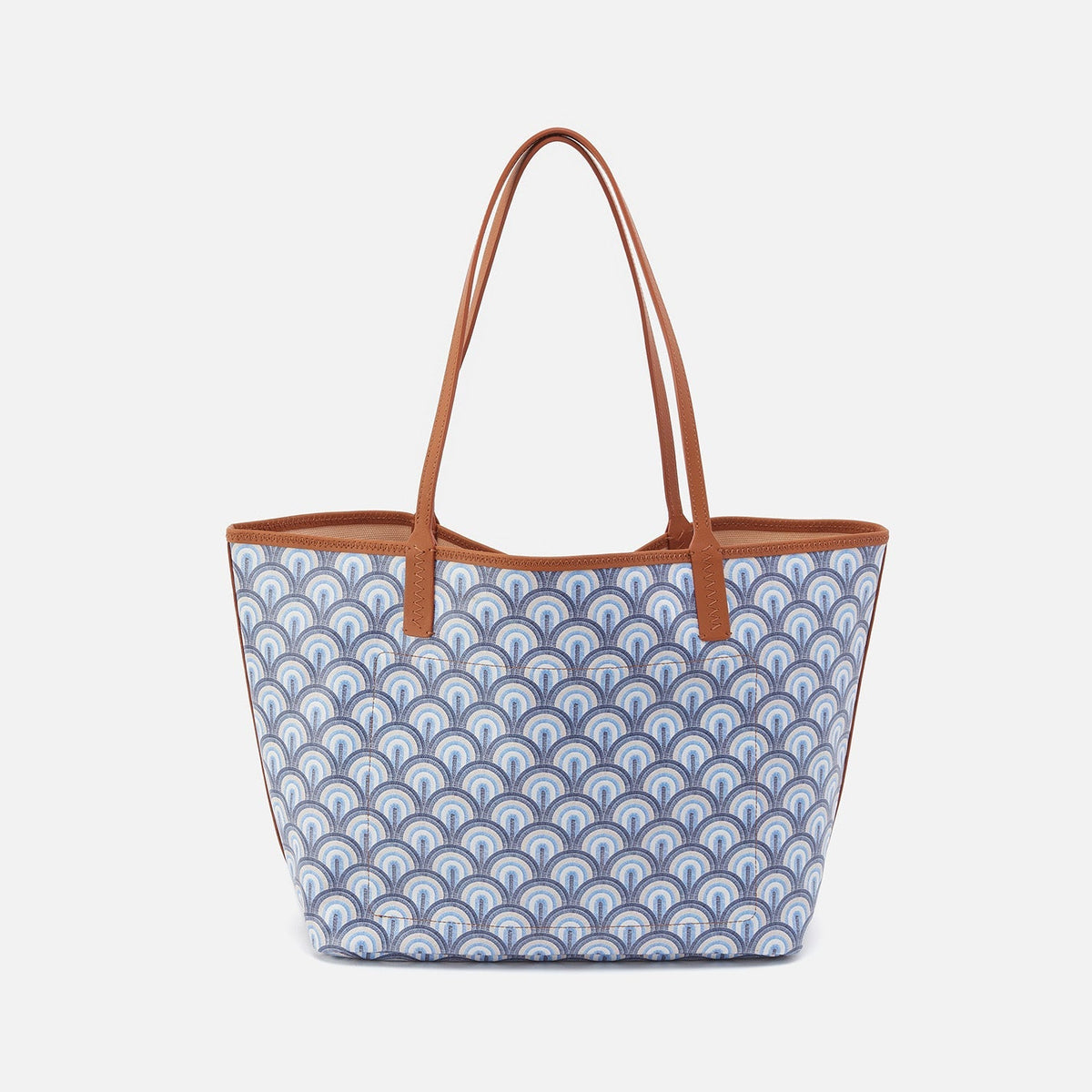 HOBO All That Tote In Coated Canvas - Soft Ocean