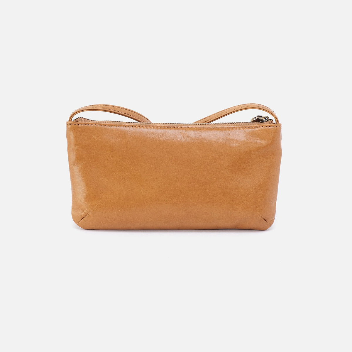 HOBO Cara Crossbody In Polished Leather - Natural