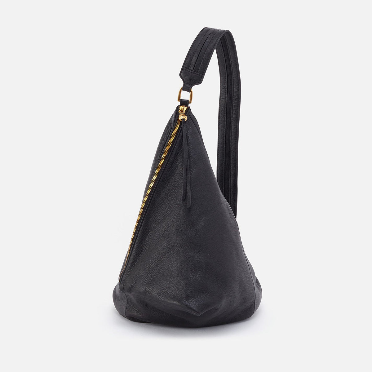 HOBO Sway Convertible Sling In Pebbled Leather - Black