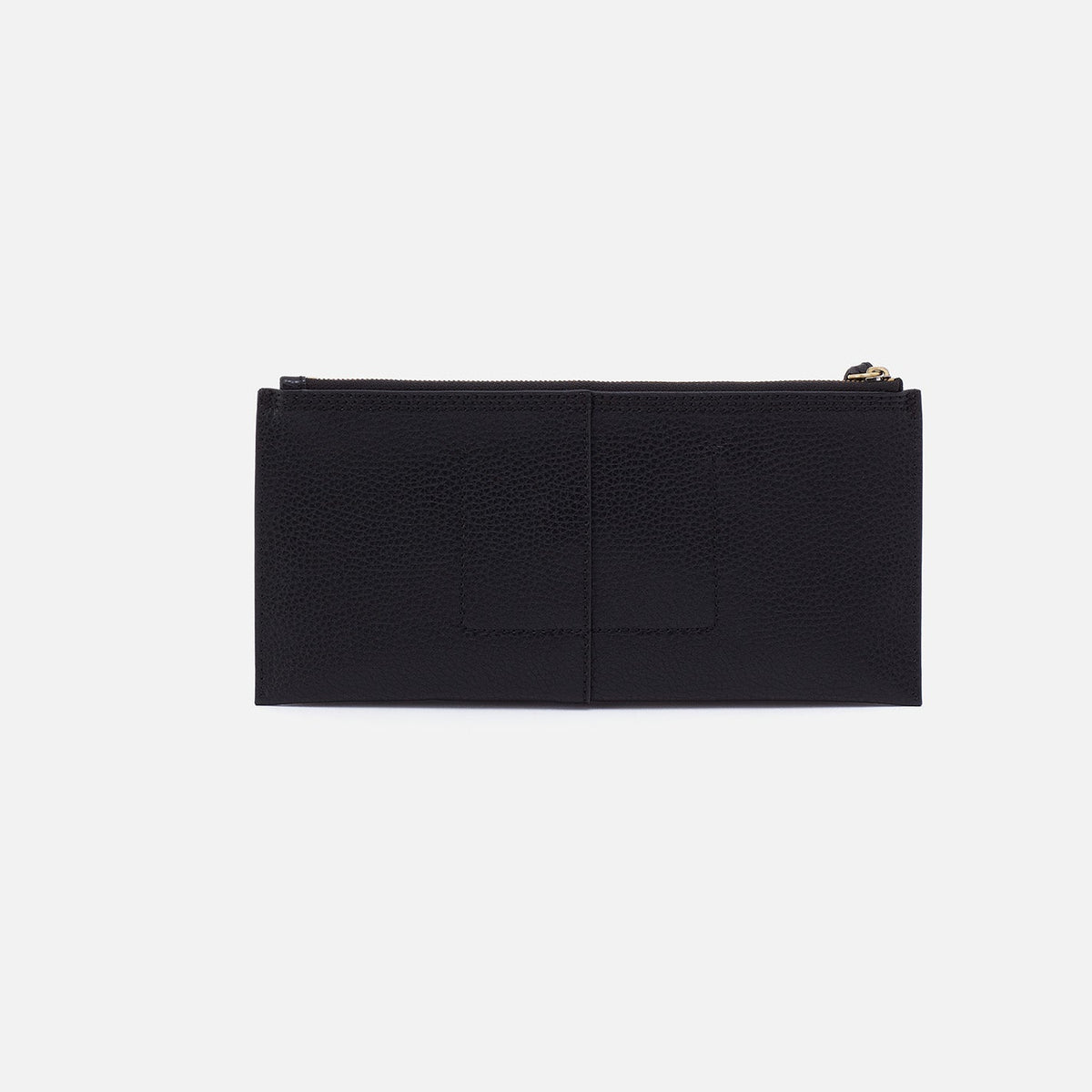 HOBO Vida Large Pouch in Micro Pebbled Leather - Black