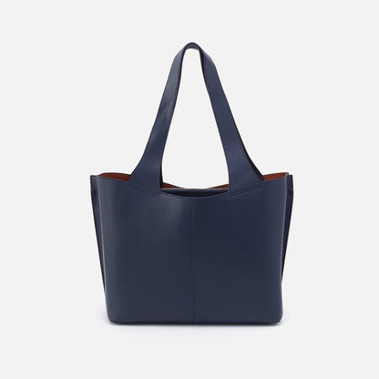 HOBO Vida Tote in Micro Pebbled Leather - Mood Indigo
