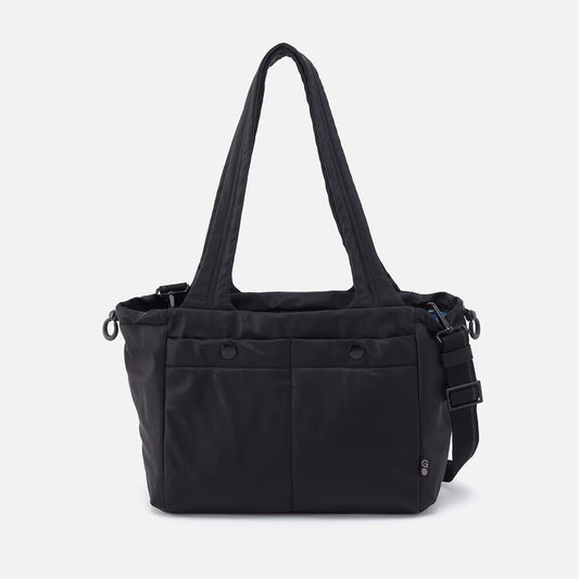 HOBO ALL IN ONE Tote in CaRefiber recycled nylon - Jet