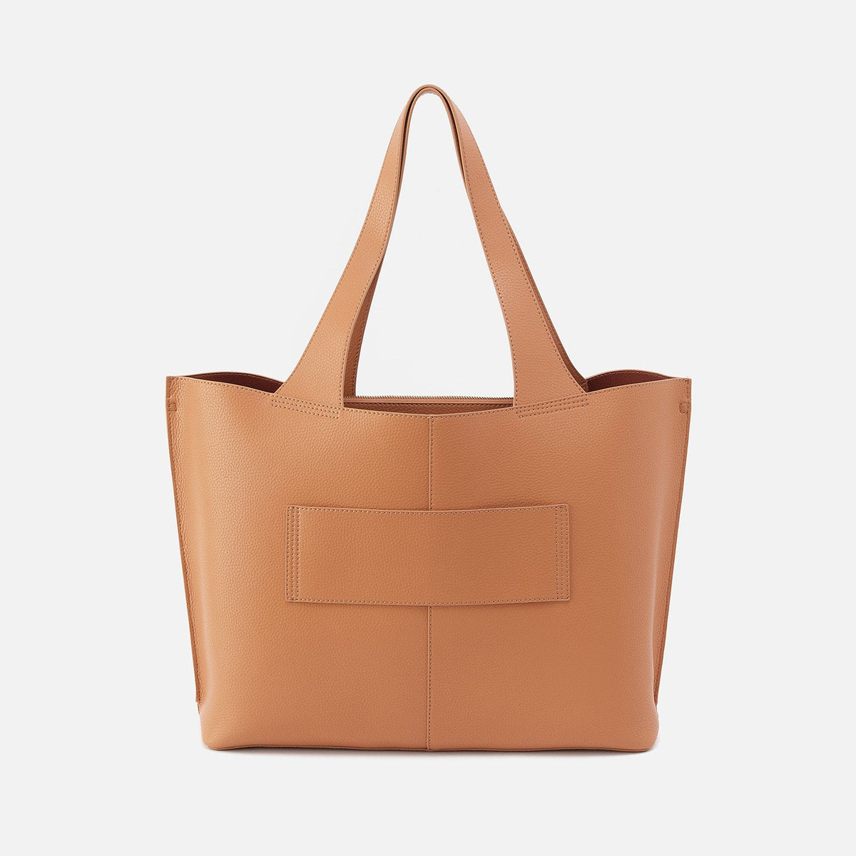 HOBO Vida Large Tote in Micro Pebbled Leather - Biscuit