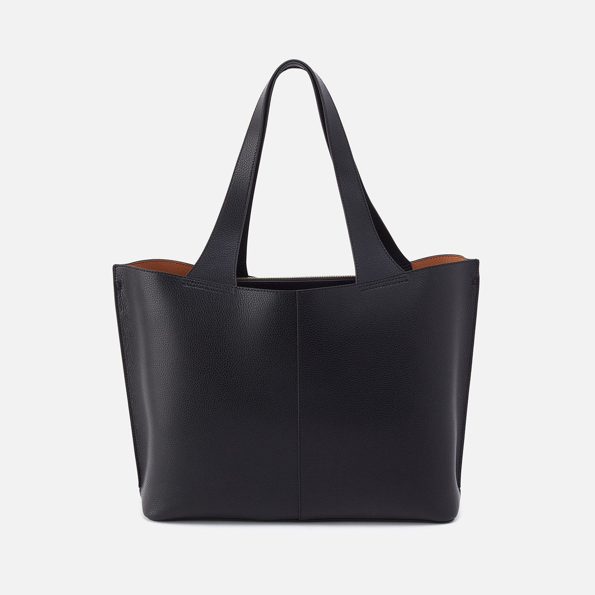HOBO Vida Large Tote in Micro Pebbled Leather - Black