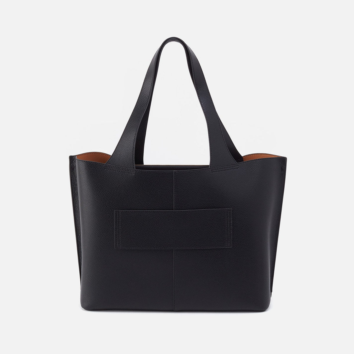 HOBO Vida Large Tote in Micro Pebbled Leather - Black