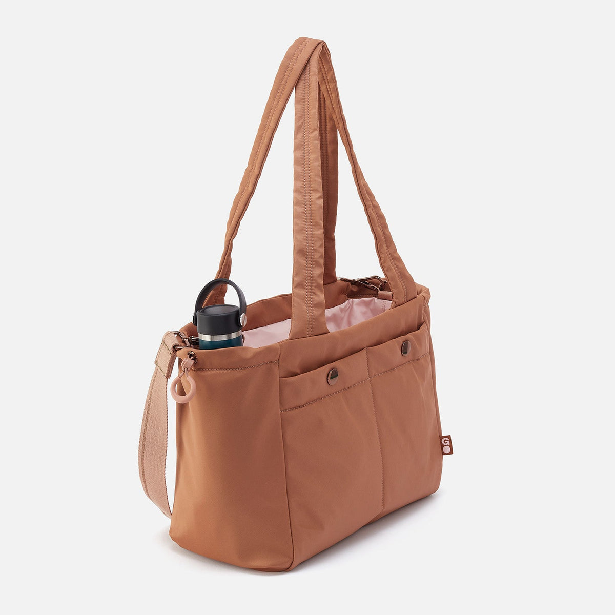 HOBO ALL IN ONE Tote in CaRefiber recycled nylon - Dune
