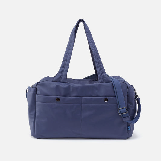 HOBO GET AWAY Duffle in CaRefiber recycled nylon - Ocean