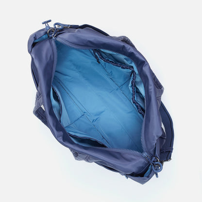 HOBO GET AWAY Duffle in CaRefiber recycled nylon - Ocean