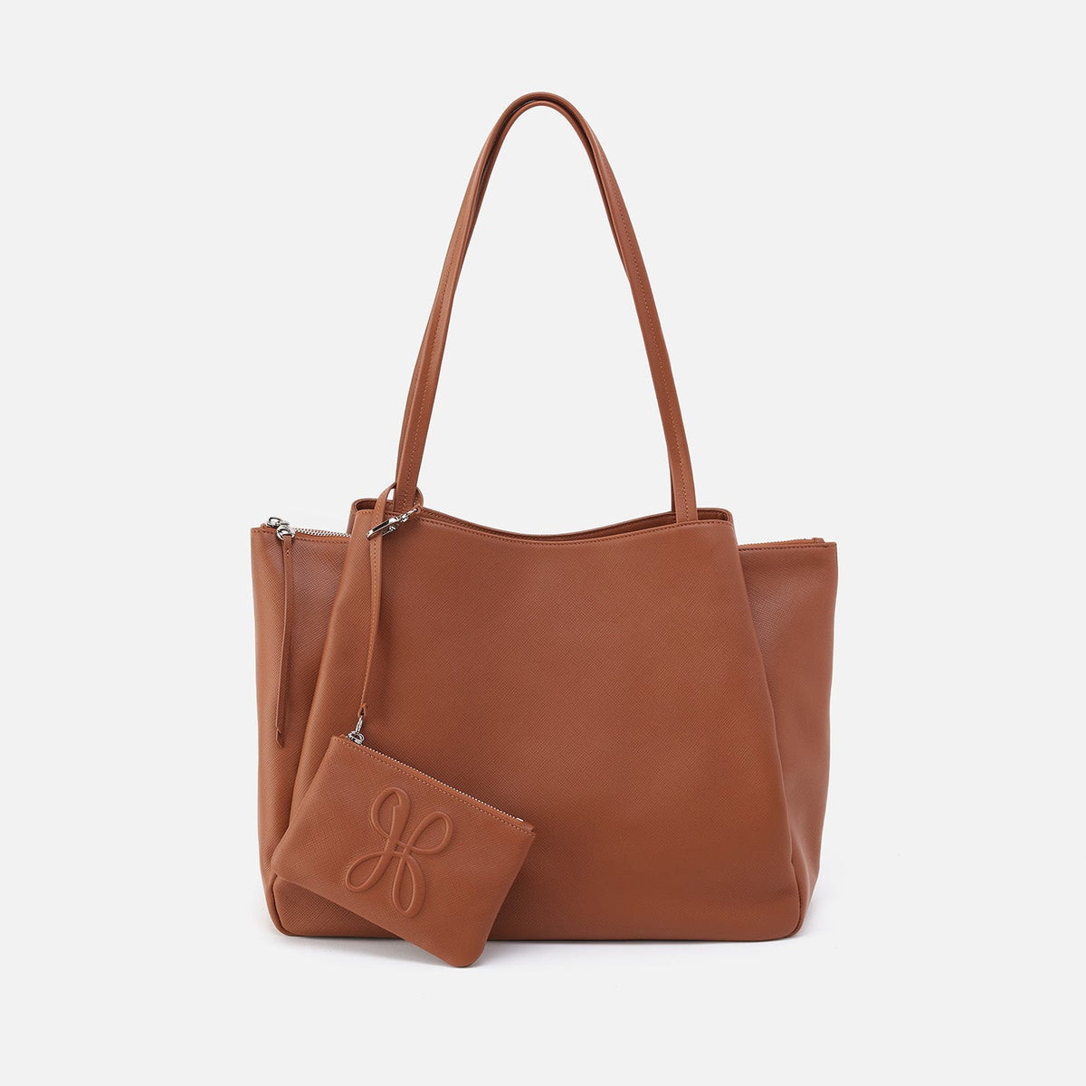 HOBO Essential Large Tote In Soft Saffiano Leather - Lion