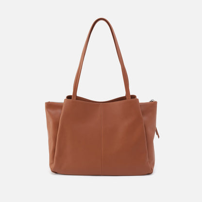 HOBO Essential Large Tote In Soft Saffiano Leather - Lion