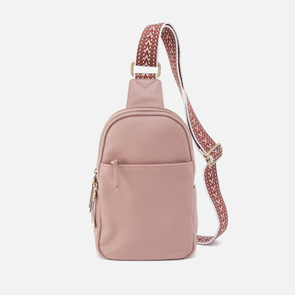 HOBO Cass Sling In Pebbled Leather - Blush