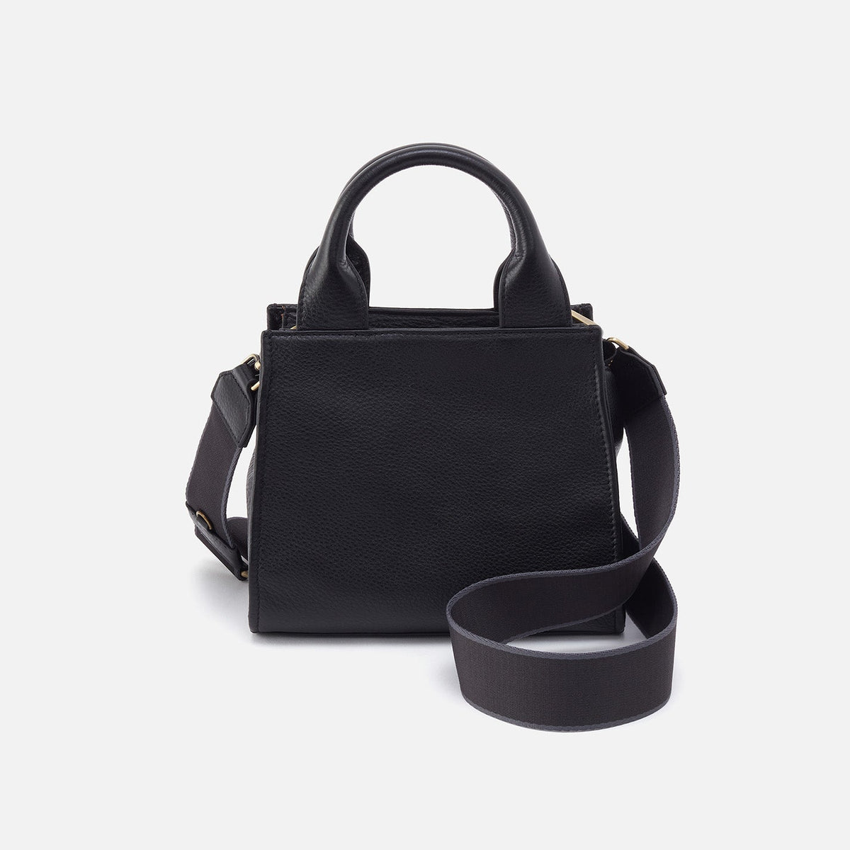 HOBO Cass Small Tote In Pebbled Leather - Black