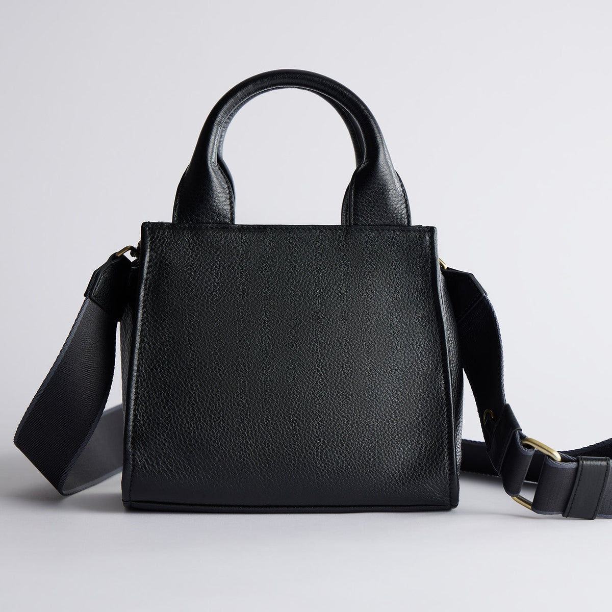 HOBO Cass Small Tote In Pebbled Leather - Black
