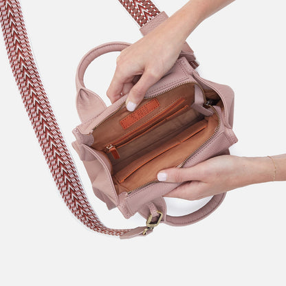 HOBO Cass Small Tote In Pebbled Leather - Blush