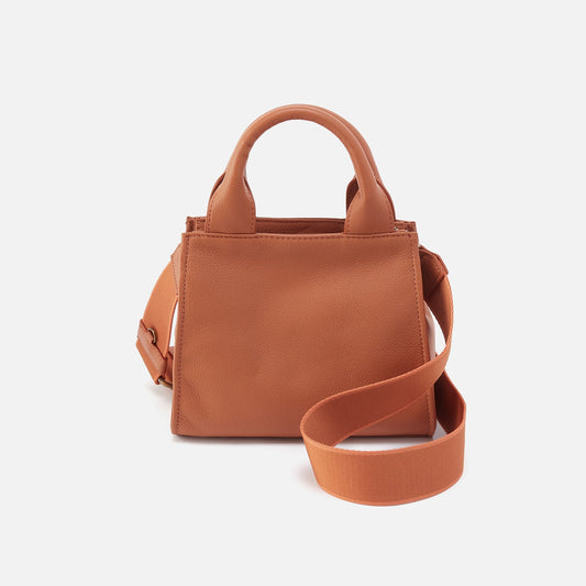 HOBO Cass Small Tote In Pebbled Leather - Butterscotch
