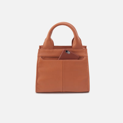 HOBO Cass Small Tote In Pebbled Leather - Butterscotch