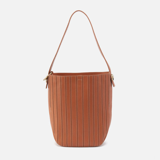 HOBO Catalina Hobo In Smooth Leather - Burnished Caramel