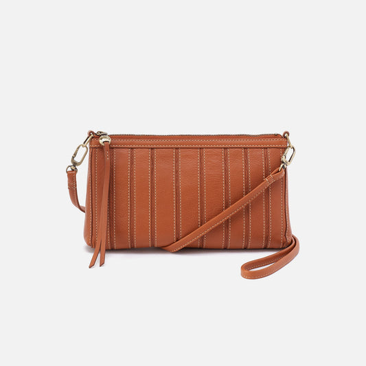 HOBO Darcy Crossbody In Smooth Leather - Burnished Caramel