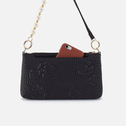 HOBO Darcy Crossbody In Smooth Leather - Black