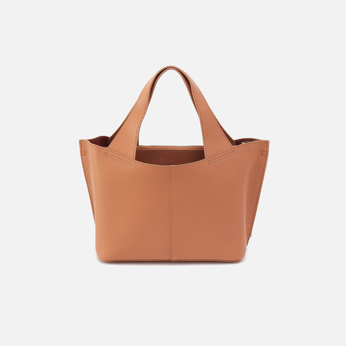 HOBO Vida Small Tote in Micro Pebbled Leather - Biscuit