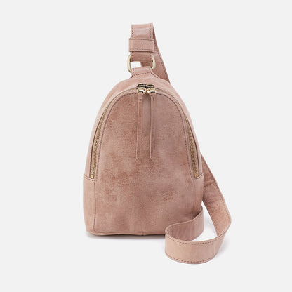 HOBO Fern Sling In Buffed Leather - Hazel