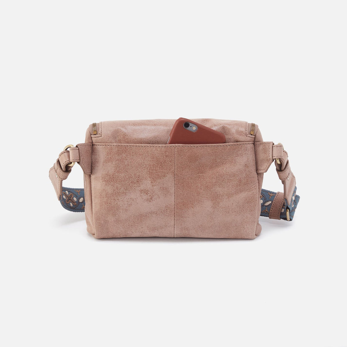 HOBO Fern Large Belt Bag In Buffed Leather - Hazel