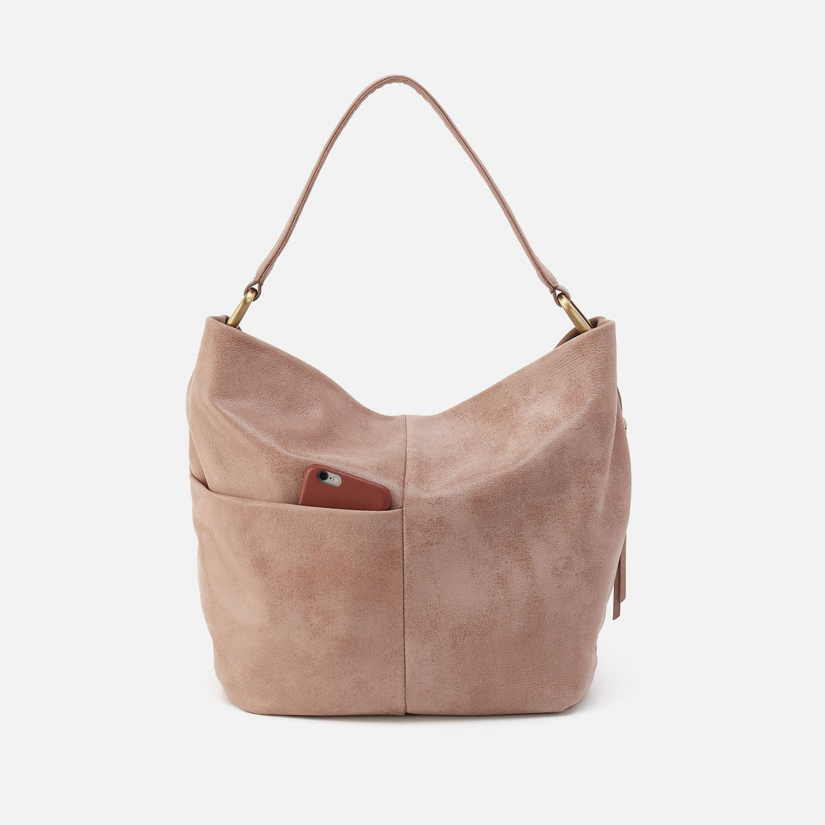 HOBO Harley Hobo In Buffed Leather - Hazel