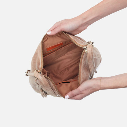 HOBO Merrin Convertible Backpack In Buffed Leather - Hazel
