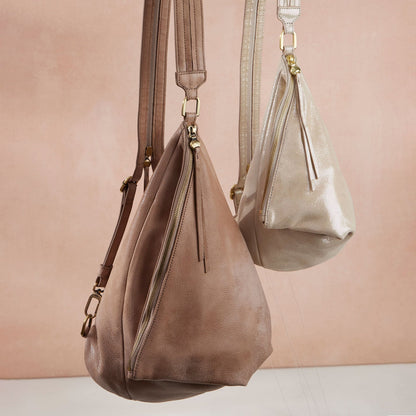 HOBO Sway Convertible Sling In Buffed Leather - Hazel