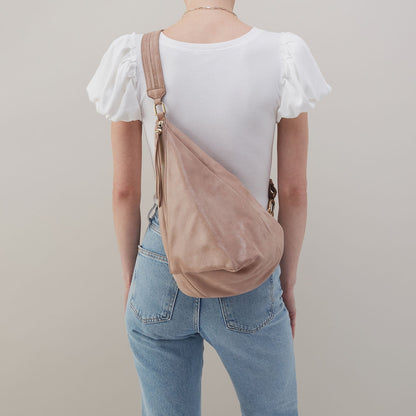 HOBO Sway Convertible Sling In Buffed Leather - Hazel