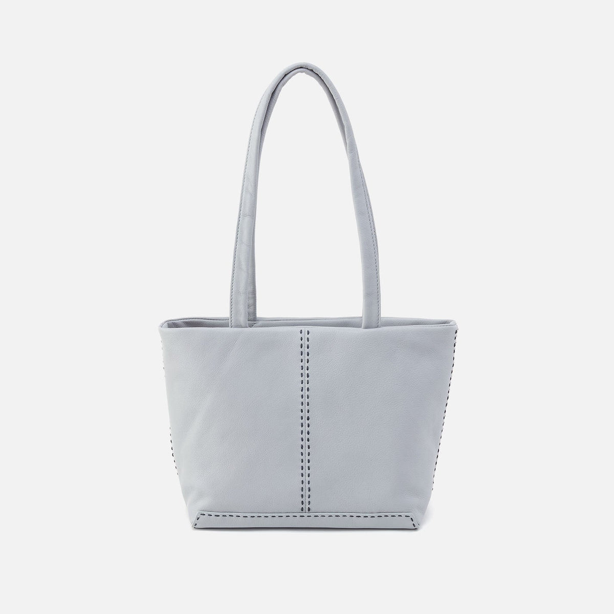 HOBO Austin Tote In Pebbled Leather - Blue Pearl