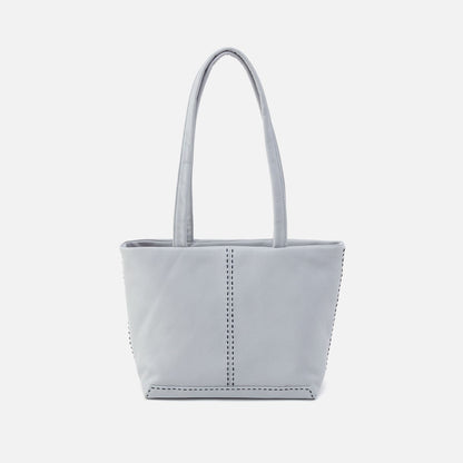 HOBO Austin Tote In Pebbled Leather - Blue Pearl
