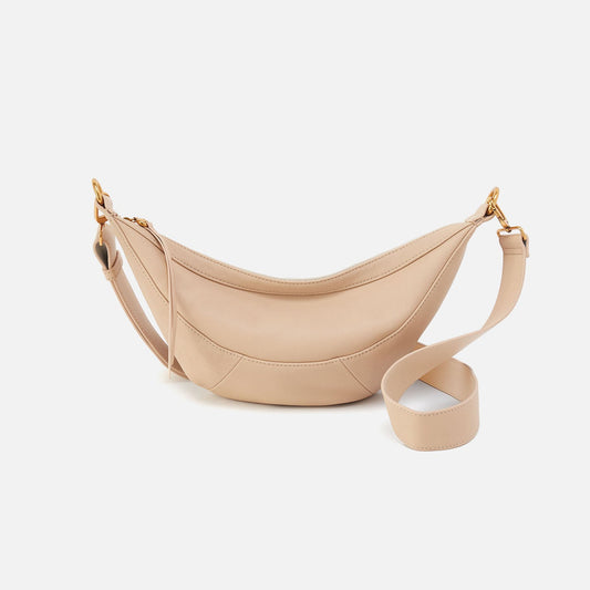 HOBO Carmen Sling In Pebbled Leather - Linen