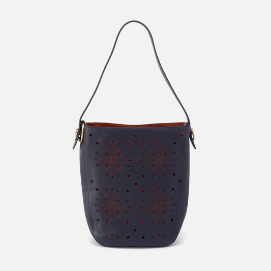 HOBO Catalina Hobo In Smooth Leather - Navy